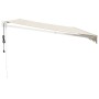 Toldo retráctil automático color crema 5x3 m de , Toldos - Ref: Foro24-3154480, Precio: 486,52 €, Descuento: -5%%