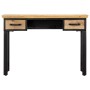 Mesa escritorio madera maciza de mango 110x50x76 cm de , Escritorios - Ref: Foro24-247758, Precio: 306,44 €, Descuento: -5%%