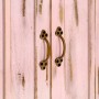 Aparador de madera maciza de mango rosa claro 110x35x70 cm | Foro24.es | Tu tienda online para hogar, jardín y más Foro24.es