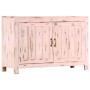 Aparador de madera maciza de mango rosa claro 110x35x70 cm | Foro24.es | Tu tienda online para hogar, jardín y más Foro24.es