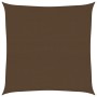 Toldo de vela HDPE marrón 160 g/m² 6x6 m de , Sombrillas - Ref: Foro24-311774, Precio: 88,64 €, Descuento: %