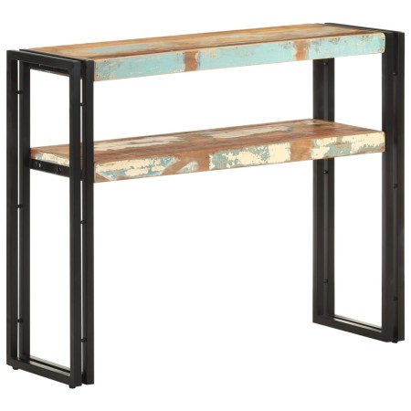 Mesa consola de madera maciza reciclada 90x30x75 cm | Foro24.es | Tu tienda online para hogar, jardín y más Foro24.es