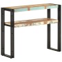 Mesa consola de madera maciza reciclada 90x30x75 cm | Foro24.es | Tu tienda online para hogar, jardín y más Foro24.es