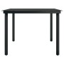Juego de comedor para jardín 9 piezas negro de , Conjuntos de jardín - Ref: Foro24-3099382, Precio: 601,38 €, Descuento: %