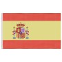 Mástil y bandera de España aluminio 5,55 m de , Banderas y mangas de viento - Ref: Foro24-3147138, Precio: 64,03 €, Descuento: %