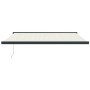 Toldo retráctil aluminio y tela color crema 4x3 m de , Toldos - Ref: Foro24-3154553, Precio: 509,35 €, Descuento: %