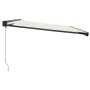 Toldo retráctil aluminio y tela color crema 4x3 m de , Toldos - Ref: Foro24-3154553, Precio: 509,35 €, Descuento: %