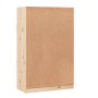Estantería de madera maciza de pino 70x33x110 cm de , Librerías y estanterías - Ref: Foro24-836141, Precio: 106,36 €, Descuen...