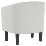 Sillón cuero sintético blanco de , Sillones - Ref: Foro24-356488, Precio: 176,67 €, Descuento: -5%%