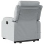 Sillón de masaje reclinable de pie de tela gris claro de , Sillones - Ref: Foro24-3204992, Precio: 285,32 €, Descuento: %