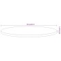 Tablero de mesa redondo madera maciza de acacia Ø90x3,8 cm de , Tableros para mesas - Ref: Foro24-370057, Precio: 156,54 €, D...