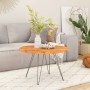 Tablero de mesa redondo madera maciza de acacia Ø80x3,8 cm de , Tableros para mesas - Ref: Foro24-370055, Precio: 131,35 €, D...