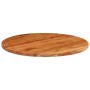 Tablero de mesa redondo madera maciza de acacia Ø80x3,8 cm de , Tableros para mesas - Ref: Foro24-370055, Precio: 131,35 €, D...