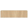 Muebles para TV de pared 2 unidades roble Sonoma 80x30x41 cm de , Muebles TV - Ref: Foro24-836957, Precio: 93,41 €, Descuento: %