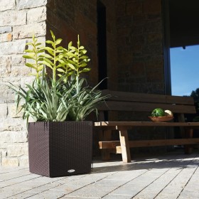 LECHUZA Macetero CUBE Cottage 40 ALL-IN-ONE color moca de , Maceteros y jardineras - Ref: Foro24-442086, Precio: 72,36 €, Des...