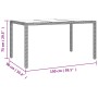 Set de comedor de jardín 7 pzas y cojines ratán sintético negro de , Conjuntos de jardín - Ref: Foro24-3277513, Precio: 695,6...