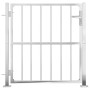 Puerta de jardín de acero inoxidable 100x100 cm de , Puertas de jardín - Ref: Foro24-376469, Precio: 187,13 €, Descuento: %