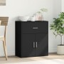 Aparador de madera de ingeniería negro 60x31x70 cm de , Aparadores - Ref: Foro24-840465, Precio: 81,97 €, Descuento: %