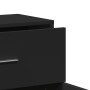 Aparador de madera de ingeniería negro 60x31x70 cm de , Aparadores - Ref: Foro24-840465, Precio: 81,97 €, Descuento: %