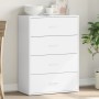 Aparador de madera de ingeniería blanco 60x31x84 cm de , Aparadores - Ref: Foro24-840499, Precio: 97,14 €, Descuento: %