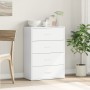 Aparador de madera de ingeniería blanco 60x31x84 cm de , Aparadores - Ref: Foro24-840499, Precio: 97,14 €, Descuento: %