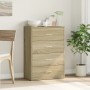 Aparador de madera de ingeniería roble Sonoma 60x31x84 cm de , Aparadores - Ref: Foro24-840501, Precio: 89,39 €, Descuento: %