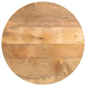 Tablero de mesa redondo madera maciza de mango Ø 60x2,5 cm de , Tableros para mesas - Ref: Foro24-370062, Precio: 80,78 €, De...