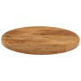 Tablero de mesa redondo madera maciza de mango Ø 60x2,5 cm de , Tableros para mesas - Ref: Foro24-370074, Precio: 57,50 €, De...