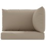 Cojines para palets 3 unidades tela Oxford gris taupé de , Cojines para sillas y sofás - Ref: Foro24-361781, Precio: 90,96 €,...