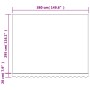 Tela de repuesto de toldo rayas de colores 4x3 m de , Toldos - Ref: Foro24-367736, Precio: 52,53 €, Descuento: %