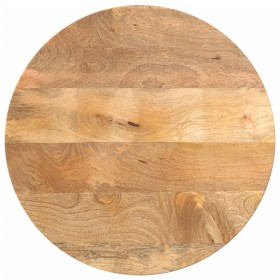 Tablero de mesa redondo madera maciza de mango Ø 50x2,5 cm de , Tableros para mesas - Ref: Foro24-370060, Precio: 50,51 €, De...