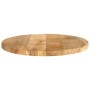 Tablero de mesa redondo madera maciza de mango Ø 50x2,5 cm de , Tableros para mesas - Ref: Foro24-370060, Precio: 50,51 €, De...