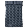 Colchón de camping autoinflable con almohadas 2 personas gris de , Colchonetas para dormir - Ref: Foro24-4007099, Precio: 74,...
