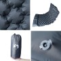Colchón de camping autoinflable con almohadas 2 personas gris de , Colchonetas para dormir - Ref: Foro24-4007099, Precio: 74,...
