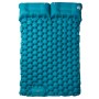 Colchón de camping autoinflable con almohadas 2 personas azul de , Colchonetas para dormir - Ref: Foro24-4007101, Precio: 70,...
