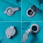 Colchón de camping autoinflable con almohadas 2 personas azul de , Colchonetas para dormir - Ref: Foro24-4007101, Precio: 70,...