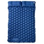 Colchón de camping autoinflable con almohadas 2 personas azul de , Colchonetas para dormir - Ref: Foro24-4007103, Precio: 69,...