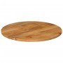 Tablero de mesa redondo madera maciza de mango Ø 70x2,5 cm de , Tableros para mesas - Ref: Foro24-370076, Precio: 124,96 €, D...