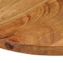 Tablero de mesa redondo madera maciza de mango Ø 70x2,5 cm de , Tableros para mesas - Ref: Foro24-370076, Precio: 124,96 €, D...