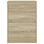 Aparadores 2 uds madera de ingeniería roble Sonoma 60x31x84 cm de , Aparadores - Ref: Foro24-3276583, Precio: 173,97 €, Descu...