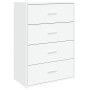 Aparadores 2 unidades madera de ingeniería blanco 60x31x84 cm de , Aparadores - Ref: Foro24-3276581, Precio: 189,22 €, Descue...