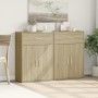 Aparadores 2 uds madera de ingeniería roble Sonoma 60x30x84 cm de , Aparadores - Ref: Foro24-3276597, Precio: 154,83 €, Descu...