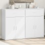 Aparadores 2 uds madera de ingeniería blanco 60x30x84 cm de , Aparadores - Ref: Foro24-3276595, Precio: 168,72 €, Descuento: %