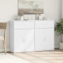 Aparadores 2 uds madera de ingeniería blanco 60x30x84 cm de , Aparadores - Ref: Foro24-3276595, Precio: 168,72 €, Descuento: %