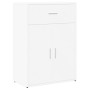 Aparadores 2 uds madera de ingeniería blanco 60x30x84 cm de , Aparadores - Ref: Foro24-3276595, Precio: 168,72 €, Descuento: %