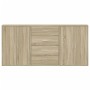 Aparadores 3 uds madera de ingeniería roble Sonoma 60x31x84 cm de , Aparadores - Ref: Foro24-3276576, Precio: 227,04 €, Descu...