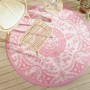 Alfombra de exterior ARAKIL rosa Ø160 cm PP de , Protectores para exterior - Ref: Foro24-368503, Precio: 30,70 €, Descuento: %