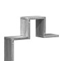 Estantería pared madera ingeniería gris Sonoma 104,5x10x43 cm de , Estantes y estanterías - Ref: Foro24-840728, Precio: 24,38...