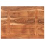 Tablero de mesa rectangular madera maciza acacia 80x70x2,5 cm de , Tableros para mesas - Ref: Foro24-370933, Precio: 83,11 €,...