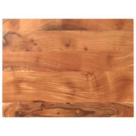 Tablero de mesa rectangular madera maciza acacia 70x60x3,8 cm de , Tableros para mesas - Ref: Foro24-370990, Precio: 80,13 €,...